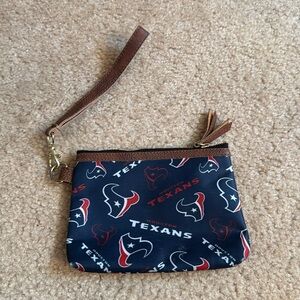 HOUSTON TEXANS WRISTLET WALLET